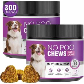 No Poop Eating Deterrent for Dog-Prevent Stop Dogs from Eating Poop Supplement-Chicken in Saudi Arabia