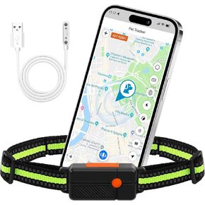 طوق سياج الكلب اللاسلكي بنظام تحديد المواقع العالمي (GPS) مع إمكانية الوصول إلى التطبيق لمدة 12 شهرًا، وتعقب الكلاب في الوقت الحقيقي، ومراقبة الصحة والنشاط، وسياج افتراضي مخصص، بدون محطة قاعدة، مقاوم للماء، للكلاب الصغيرة والمتوسطة والكبيرة in Kuwait