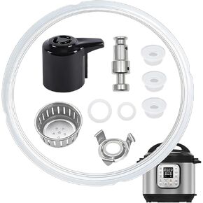 مجموعة قطع غيار بديلة مكونة من 10 قطع من LULU-DIRECT لـ Instant Pot Duo/Duo Plus 5&6QT، حلقة إغلاق، صمام تحرير البخار، صمام عائم، متوافق مع IP-DUO50 IP-DUO60 in Kuwait