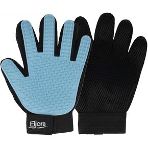 Pet Grooming Gloves (Pair – Left & Right) – 260 Silicone Tips, Dog & Cat Hair Remover, Deshedding & Massage Glove for Long & Short Hair Pets in Kuwait