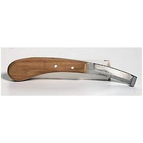 Weaver Leather Right-Handed Hoof Knife with Wooden Handle, Brown, 8 in Kuwait