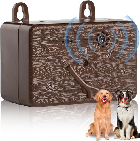 Anti Barking Devices, Auto Barking Control Devices with 3 Modes, Ultrasonic Dog Bark Box Barking Deterrent Devices, 50Ft Effective Stop Barking Dog Devices in Kuwait