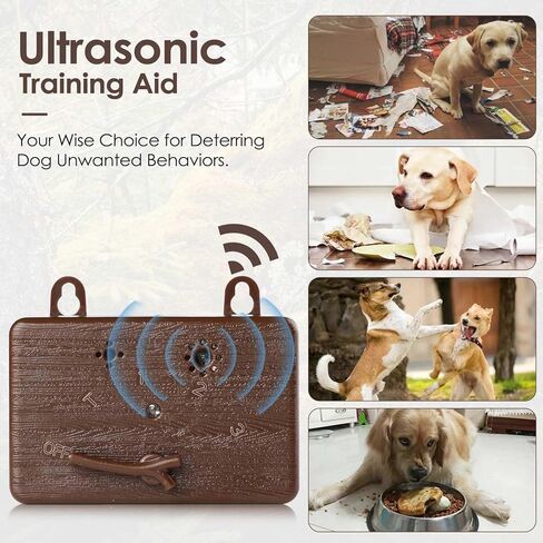 Anti Barking Devices, Auto Barking Control Devices with 3 Modes, Ultrasonic Dog Bark Box Barking Deterrent Devices, 50Ft Effective Stop Barking Dog Devices in Kuwait