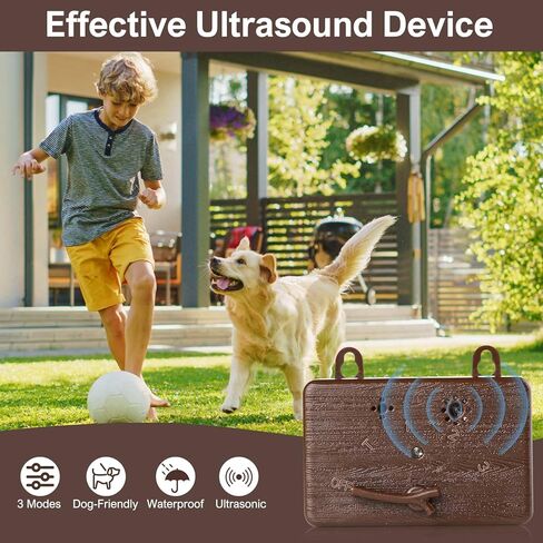 Anti Barking Devices, Auto Barking Control Devices with 3 Modes, Ultrasonic Dog Bark Box Barking Deterrent Devices, 50Ft Effective Stop Barking Dog Devices in Kuwait