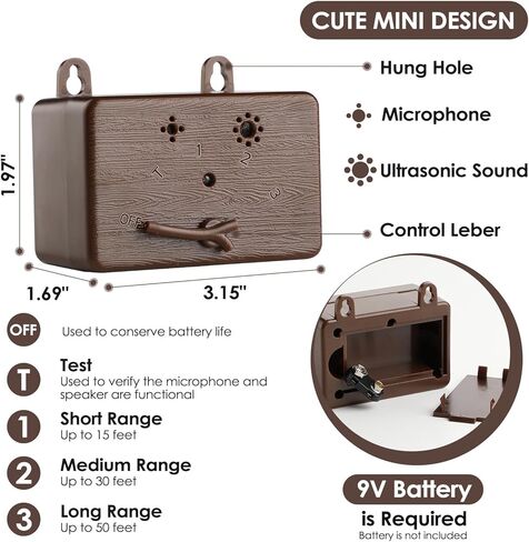 Anti Barking Devices, Auto Barking Control Devices with 3 Modes, Ultrasonic Dog Bark Box Barking Deterrent Devices, 50Ft Effective Stop Barking Dog Devices in Kuwait
