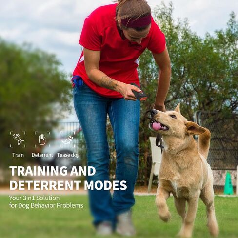 Upgraded Anti Barking Device for Dogs, Ultrasonic Dog Barking Deterrent Devices with LED Light 3 Modes Rechargeable anti dog barking device 33ft Ultrasonic Dog Repeller for Indoor Outdoor Training in Kuwait