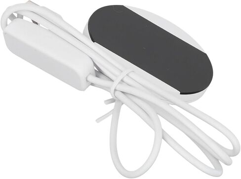 مقياس حرارة الزواحف والرطوبة قابل لإعادة الشحن عبر USB مع مراقبة درجة الحرارة والرطوبة في الوقت الحقيقي لمرابي الحيوانات والحاضنات، غطاء ABS، نطاق 0-60 درجة مئوية (℉) in Kuwait