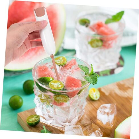 ·TOPPERFUN 1 قطعة خلاط فورمولا كهربائي للأطفال، أداة تحريك مسحوق الحليب المحمولة مقاس 10.1 بوصة مع قضيبين قابلين للفصل، رغوة مشروبات محمولة تعمل بالبطارية لزجاجة الأطفال الرضع، ومستلزمات السفر للأطفال ومجموعة المنزل in Kuwait