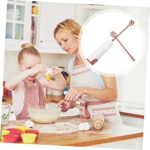 ·TOPPERFUN 1 قطعة خلاط فورمولا كهربائي للأطفال، أداة تحريك مسحوق الحليب المحمولة مقاس 10.1 بوصة مع قضيبين قابلين للفصل، رغوة مشروبات محمولة تعمل بالبطارية لزجاجة الأطفال الرضع، ومستلزمات السفر للأطفال ومجموعة المنزل in Kuwait