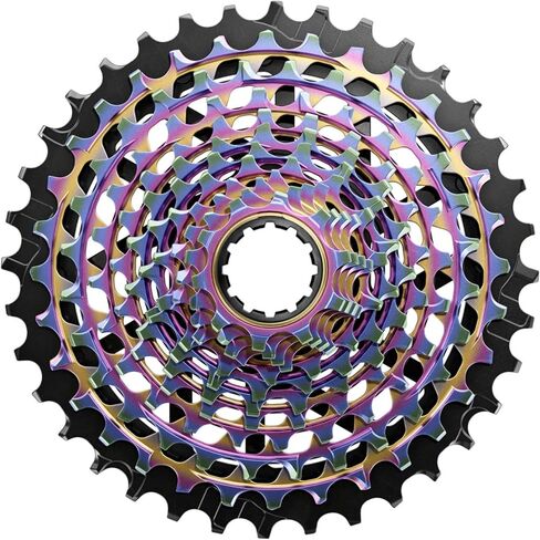 SRAM RED XG-1290 كاسيت - 12 سرعة، 10-36 طن، لجسم السائق XDR، قوس قزح، E1 in Saudi Arabia