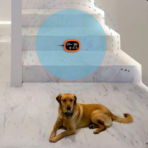 Indoor Pet Barrier for Dog,Wireless Indoor Electric Fence,Pet Gate, Keeps Areas Off Limits,Dog Home Proofing, Waterproof/Rechargeable/Beep/Static Training Collar in Kuwait