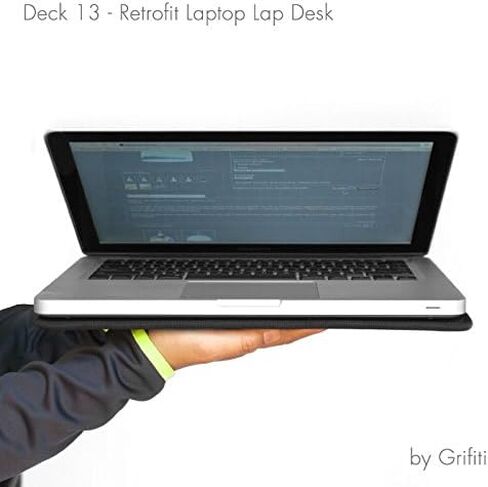 GRIFITI Home and Office Portable Travel Deck 12 Lap Desk Table 12 x 9 Inch for Macbook, Laptop, Lapboards, Computer, Notebooks, Mechanical Keyboard Platform, Ipads, and Writing Boards in Saudi Arabia