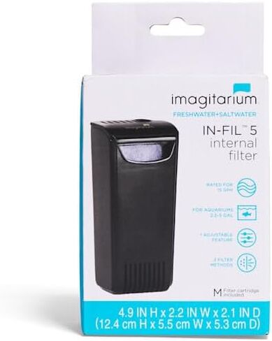 Imagitarium من Petco in-FIL 5 فلتر داخلي 2.5-5 جالون in Kuwait