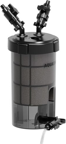 AQUASMITH Non-Powered Prefilter Canister Filters for Aquarium,Self-Cleaning Aquarium Filter,Forms Synergistic Filtration System with Main Canister Filter,Extends Main Filter Maintenance in Kuwait