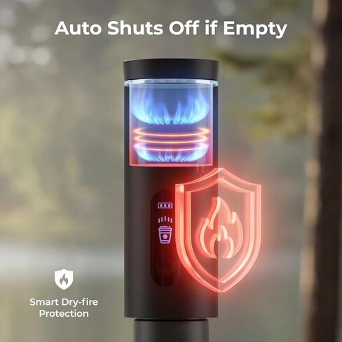 BougeRV Portable Drip Coffee Maker Compatible with K Cup & Ground Coffee, Electric Car Coffee Machine Self-Heating LCD Display USB-C for Travel, Bussiness Trips, Hotel, Camping, Office, Outdoors in Kuwait