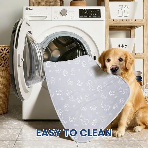SUPRIY Dog & Cat Cooling Mat with Bandana - Pet Cooling Pad & Pet Scarf Set for Summer(QMAX>0.4) for Pet in Summer, Washable, Non-Toxic(small16.5 x21.6) in Kuwait