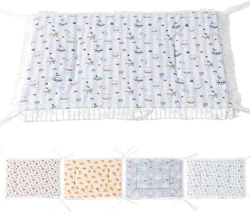 2PCS Reversible Silent Cat Bed Self Warming Pet Pad Thin Style Mat Washable Cushion Pad, Pad for Window Perch Outdoor Cat Houses, for Cats, Small Dogs, Rabbits, Non Electric,(Blue Kitten,XS) in Saudi Arabia