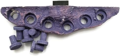 Oceans Wonders MAG Rock 6.0 Magnetic Coral Frag Rack Plug Holder with 6 Plugs in Kuwait