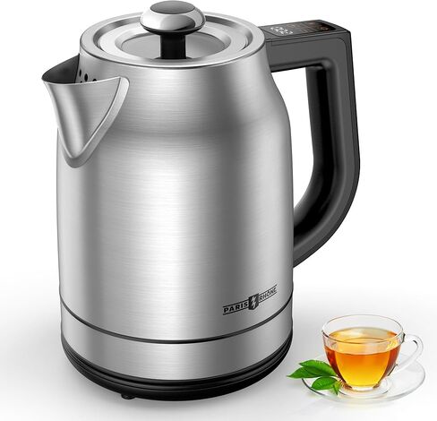 Electric Kettle Temperature Control, 1.7L 1500W Electric Tea Kettle with 13 Temperature Settings, Strix Thermostat, LED Display&Touch Control, Auto Shut-Off Protection, Boil Dry Protection in Saudi Arabia