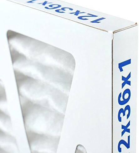 مرشحات AIRx 12x36x1 فلتر هواء MERV 11 مطوي، فلتر هواء فرن HVAC AC، مضاد للحساسية، 6 عبوات، صنع في الولايات المتحدة الأمريكية in Saudi Arabia