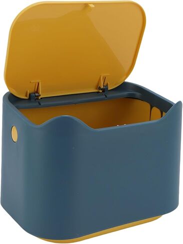 Vikye Cat Poop Garbage Can with Stylish Design and Modern Finish, Multifunctional Cat Litter Can for Home 7.09x4.92x5.12in in Kuwait