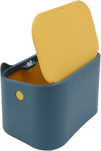 Vikye Cat Poop Garbage Can with Stylish Design and Modern Finish, Multifunctional Cat Litter Can for Home 7.09x4.92x5.12in in Kuwait