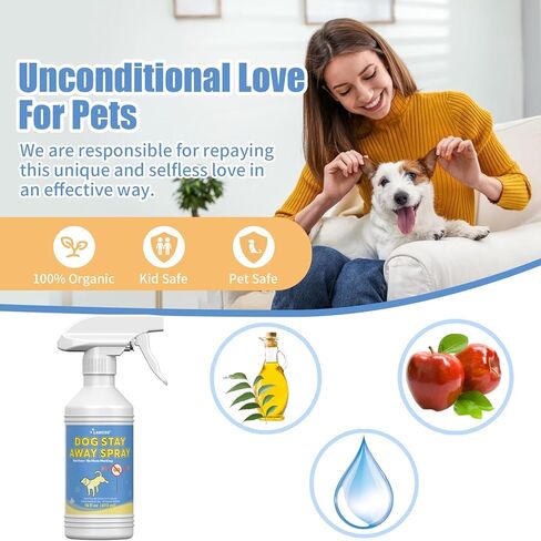 16 Fl Oz Training Aid to Stop Dogs from Marking Inside the House - Gentle and Effective Pet Behavior Aid - Help Dogs Stop Marking in Your Home in Kuwait