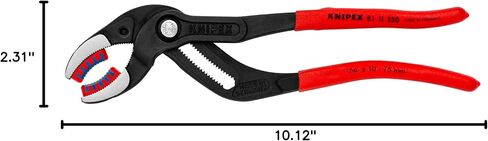 KNIPEX - 81 11 250 Tools - كماشة إمساك الأنابيب بفك بلاستيكي قابل للاستبدال (8111250) in Kuwait