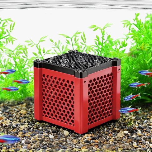 Pure Cube Water Trough Filter 3.0 Super‑Strong Filtration Aquarium Water Trough Activated Carbon Purifier Cube for Horse, Livestock, Fish Tanks & Ponds,Green,for 20 Gallons Tank in Saudi Arabia