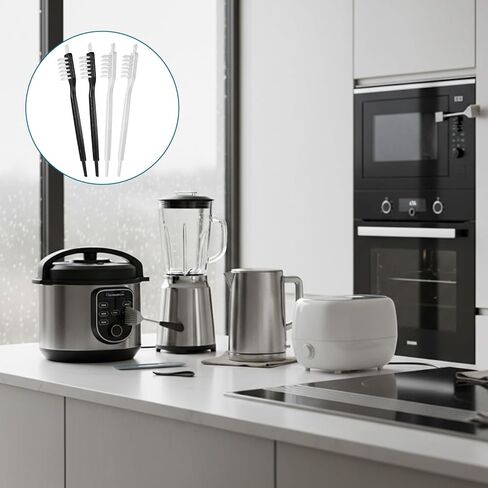 4 PCS Juicer Cleaning Brush, Crevice Small Blender Cleaning Brush for Cleaning Small Parts, Juicer Cleaning Brush for Omega 8006, Vrt, 8004, 8003 Vert Vrt350 Vrt330 Masticating Juicers in Kuwait
