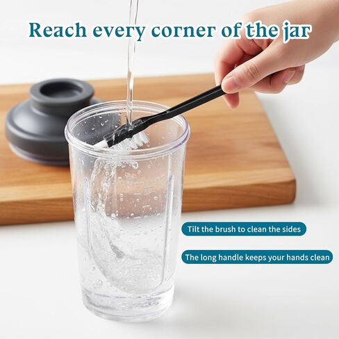 4 PCS Juicer Cleaning Brush, Crevice Small Blender Cleaning Brush for Cleaning Small Parts, Juicer Cleaning Brush for Omega 8006, Vrt, 8004, 8003 Vert Vrt350 Vrt330 Masticating Juicers in Kuwait