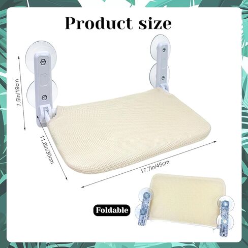 Large Bearded Dragon Hammock Foldable Reptile Lounger with Powerful Suction Cup Soft Lizard Window Perch Reptile Bed Breathable Bearded Dragon Accessories for Lizard Gecko Chameleon in Kuwait