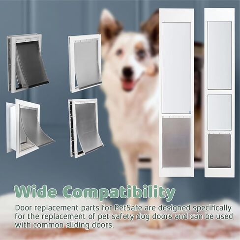 2 حزمة من دعامة استبدال باب الكلب لألواح استبدال باب الكلب PetSafe، سهلة التركيب باستخدام البراغي in Kuwait
