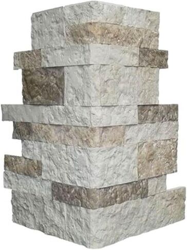أحجار AirStone الأولية: مزيج ألوان مطل على المحيط، غطاء حائط حجري مُصنّع، ديكور منزلي داخلي وخارجي in Kuwait