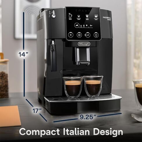 Delonghi ECAM22022B Magnifica Start ماكينة الإسبريسو الأوتوماتيكية (متجددة) مع حزمة حماية محسنة CPS لمدة عامين in Kuwait