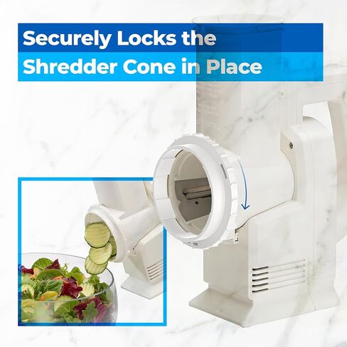 31304 حلقة الاحتفاظ بقفل ملتوي لموديلات Presto Salad Shooter 02910 02980، قطع غيار لقطاعة/تقطيع السلطة الكهربائية in Kuwait