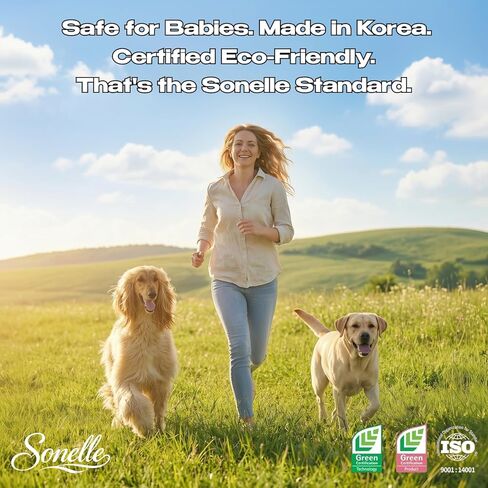 Charcoal Pee Pads for Dogs - Large 29.5"x23.6" Pet Pads - Patented Edge Lock - 7-Layer No-Leak, 800ml Absorption - Activated Carbon Odor Control Puppy Potty Training - Made in Korea - 30 Count in Kuwait