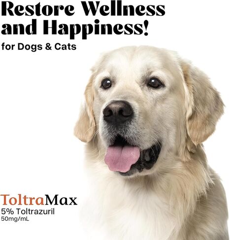 Toltrazuril, Apple Flavored 5.0% for Horses, Dogs, Cats, 120mL/4 Ounce, for Non-Food Chain Animals in Kuwait