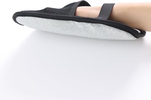 Upgraded Pet Hair Removal Glove – Electrostatic Five‑Finger Design – Effortlessly Removes Dog & Cat Hair from Couch, Carpet, Car Seats, Bedding & Laundry – Reusable & Washable in Kuwait