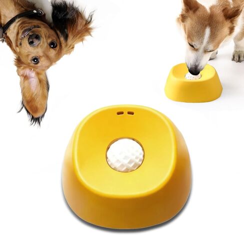 SOOPLEU Lick and Roll Bowl for Dogs – No-Mess Slow Feeder for Bone Broth, Yogurt & Supplements | Lick and Roll Bowl with Anti-Spill Rolling Ball | for Senior Dogs, New Puppies & Post-Op Nutrition in Kuwait