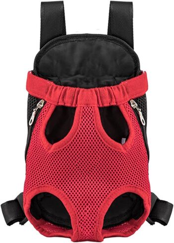 Pet Carrier Backpack Breathable Mesh for Cats Dogs Hands Free Travel Bag in Kuwait