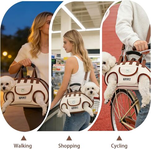 DZ Duozhan Dog Lift Harness for Small Dogs, Full Body Support Sling with Adjustable Handle for Senior Injured Disabled Pets, Hands-Free Shoulder Pet Carrier (Black, Medium) in Saudi Arabia