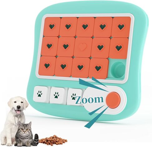 Dog Puzzle Toys, Treat Dispensing Dog Enrichment Toys for IQ Training and Brain Stimulation, Interactive Mentally Stimulating Toys as Gifts for Puppies, Cats, Dogs (L-Level 4) in Kuwait