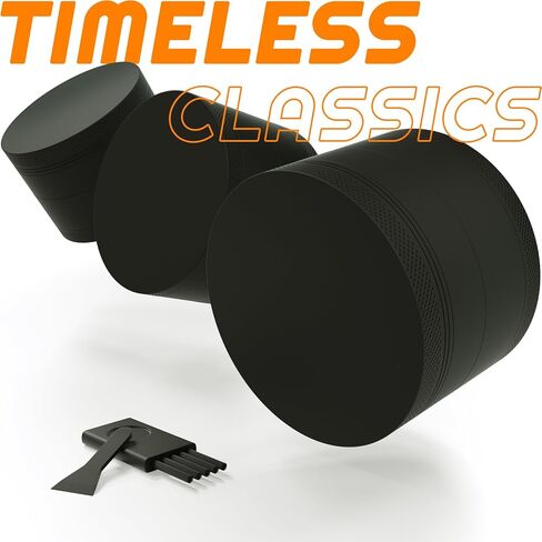 3.0 Inch Grinder Mills, Aluminum (Black & Glod) in Kuwait