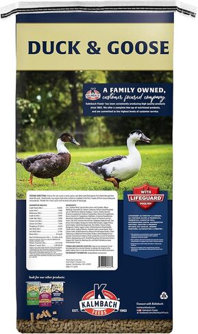 Kalmbach Feeds 18% All Natural Duck and Goose Feed Mini Pellet, 50 lb in Kuwait