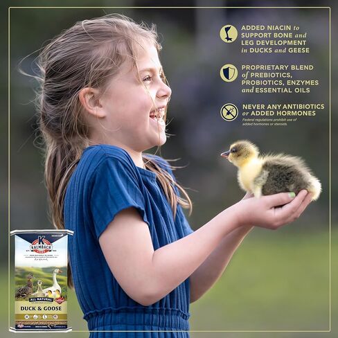 Kalmbach Feeds 18% All Natural Duck and Goose Feed Mini Pellet, 50 lb in Kuwait