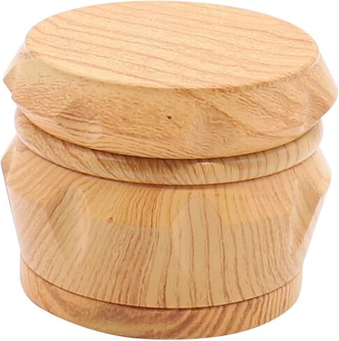 Grinder 2.5 in Hard steel material (wood grain spray finish) in Kuwait