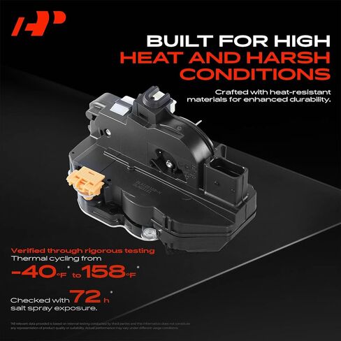 مشغل قفل باب السائق الأمامي الأيسر A-Premium متوافق مع Cadillac SRX 2010-2016 Sport Utility وChevrolet Volt 2011-2015 Hatchback، مع نظام مضاد للسرقة، استبدال # 13503777، 13579514 in Saudi Arabia