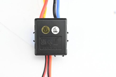 FullfunRC Waterproof Brushed ESC with Dirtproof Switch for 1/10 Traxxas HPI Redcat Tamiya RC Truck, Buggy, Short Course Truck and Rock Crawler in Saudi Arabia