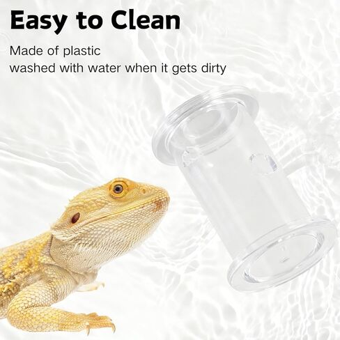 Bearded Dragon Feeder Toy - Lizard Enrichment Interactive Toy Reptile Terrarium Tank Decor Foraging Accessories for Gecko, Lizard, Bearded Dragon,Chameleon Small Animals in Kuwait